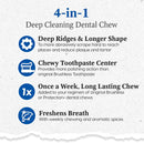 Long-Lasting Dog Dental Chew with Toothpaste