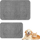 2pcs Dog Food mats for Floors Waterproof