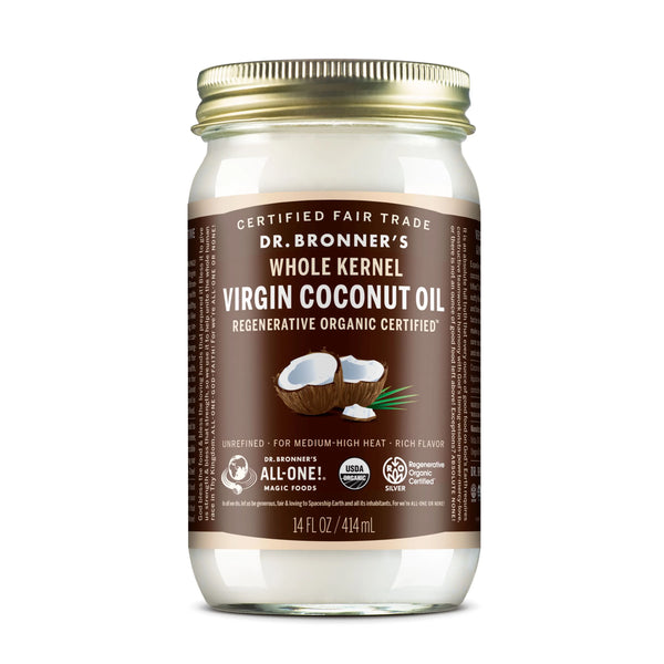 Fair Trade & Organic Whole Kernel Virgin Coconut Oil
