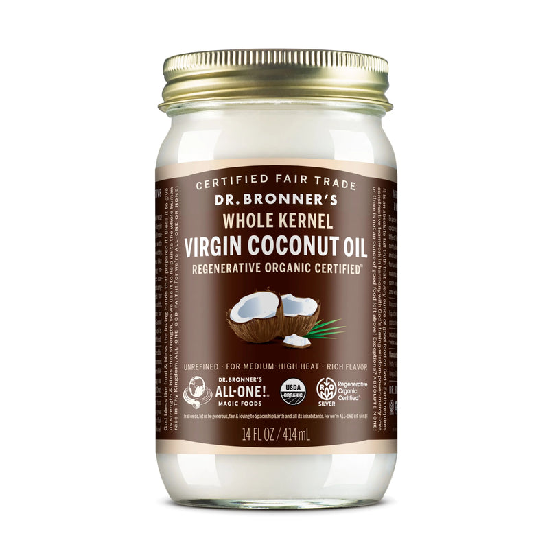 Fair Trade & Organic Whole Kernel Virgin Coconut Oil