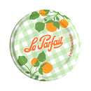 French Jam Jar & Drinking Glass with Metal Lid