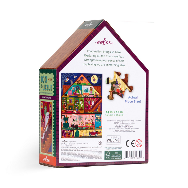 Haunted House Shaped Puzzle
