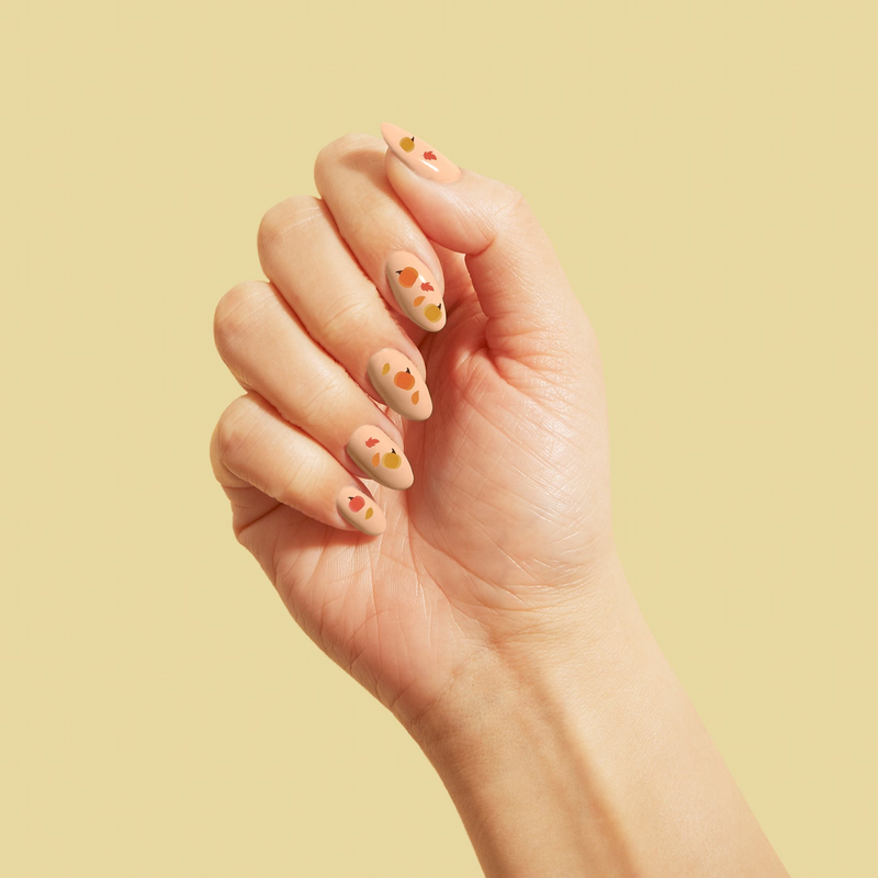 Pumpkin Pie Duo with Nail Stickers