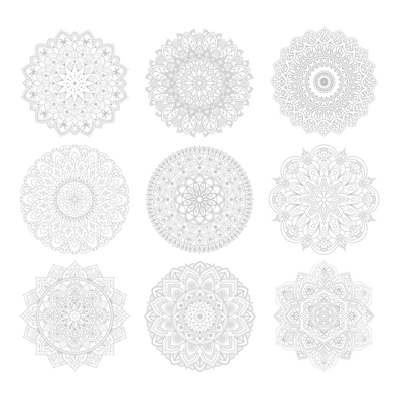 Mandala Coloring Sheets