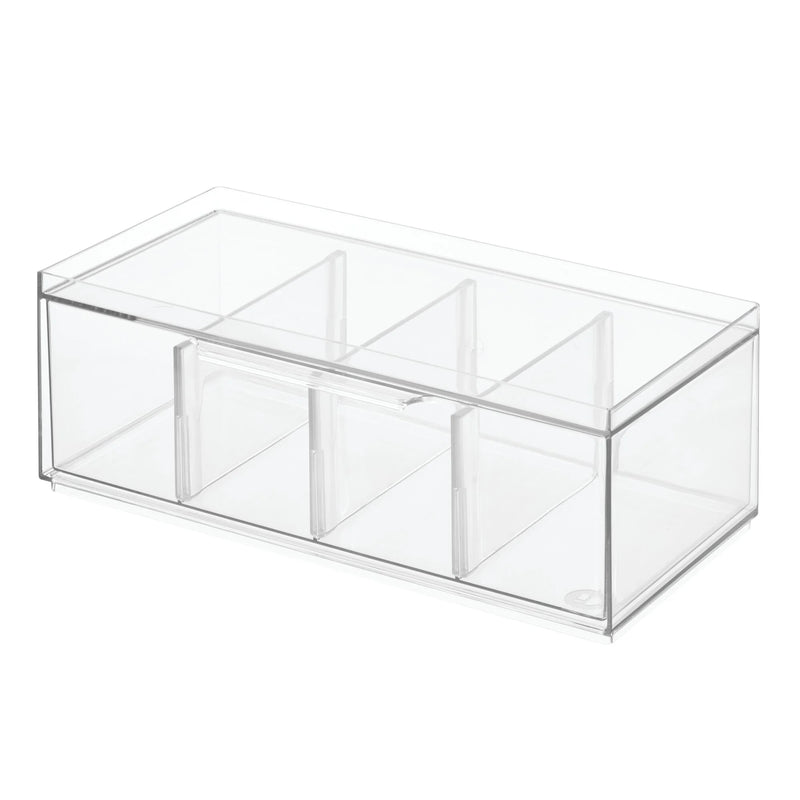 Stackable Tea Organizer made with Recycled Plastic
