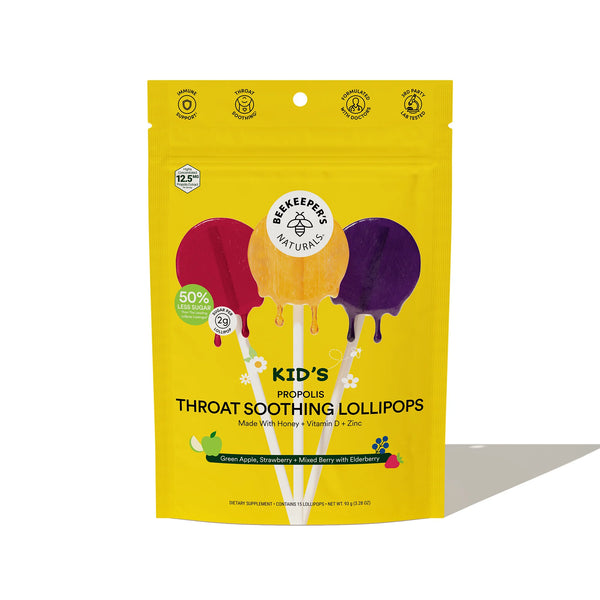 Kid's Throat Soothing Lollipops