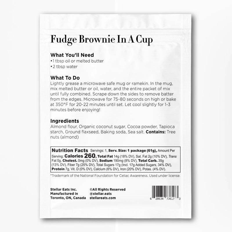 Fudge Brownie In A Cup