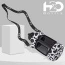 Cowbell - Half Gallon Water Bottle with Storage Sleeve and removable straw