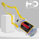 Halloween - Wide Mouth - Half Gallon Water Bottle with Storage Sleeve and removable straw